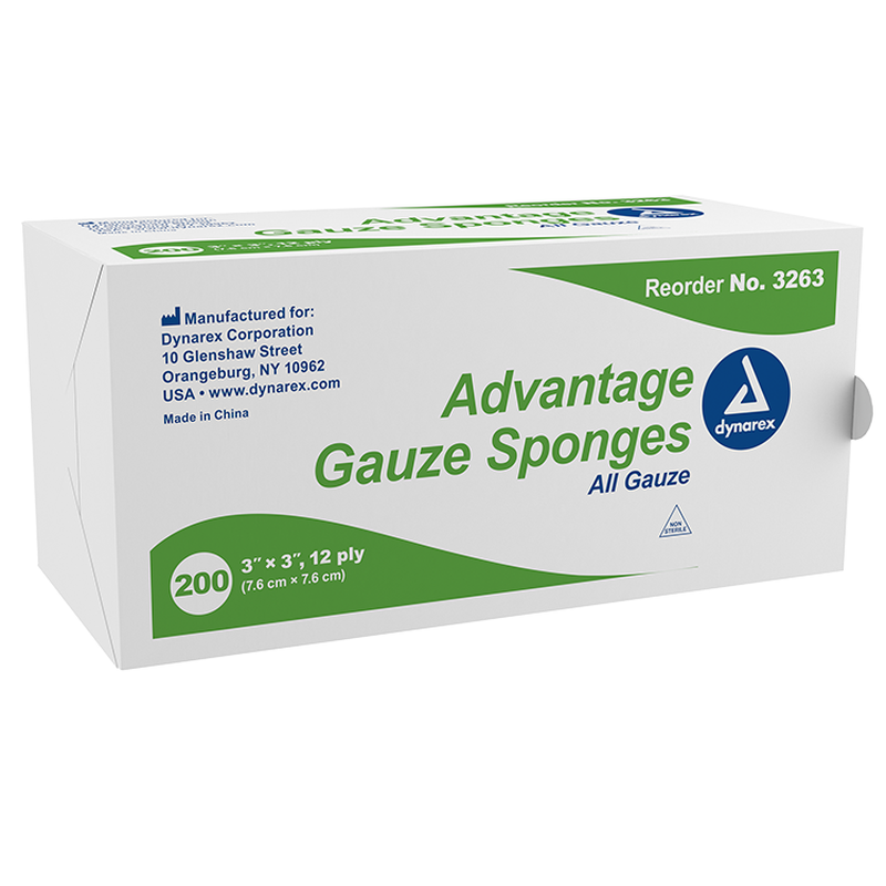 Dynarex Advantage Surgical Sponges - Sterile & Non-Sterile