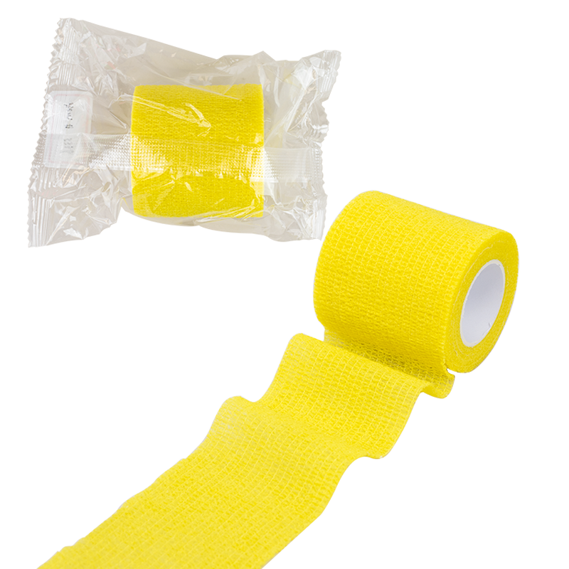 dynarex sensi wrap self adherent bandage rolls not made with natural rubber latex