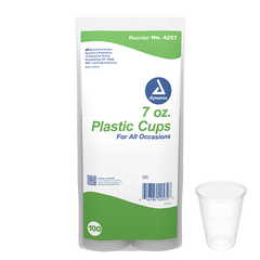 dynarex clear drinking cups