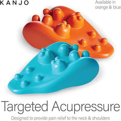 kanjo flex firm acupressure neck pain relief cushion kanjo acupressure neck cushion mk1236451ea