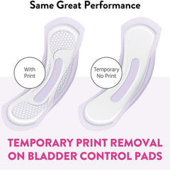 bladder control pad prevail daily pads 11 inch length heavy absorbency polymer core one size fits most packaging type case