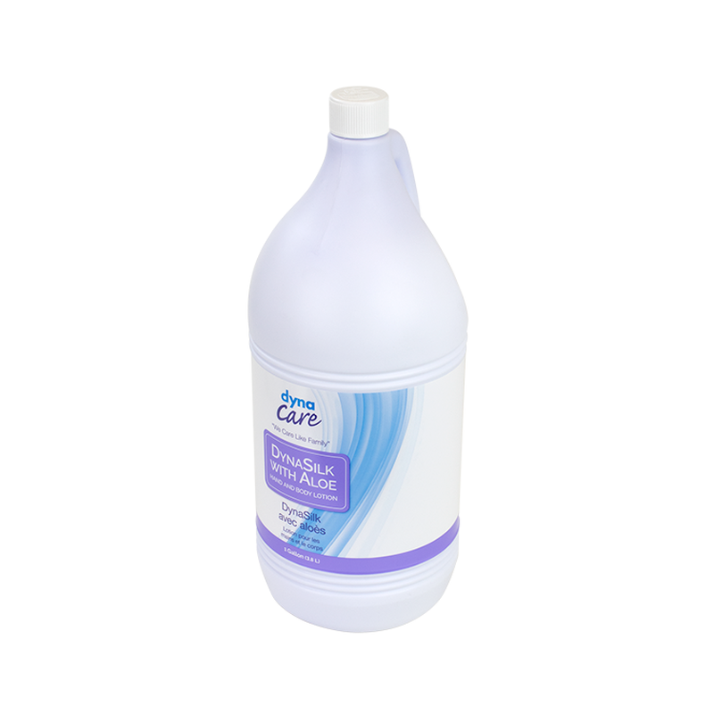 dynarex dynasilk with aloe hand and body lotion