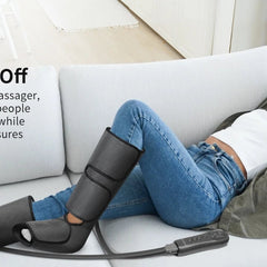nekteck foot legs air compression massager calf wraps massage for blood circulation and relaxation physical massage boot