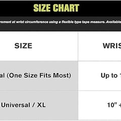 Wrist Brace ProCare Quick-Fit Wrist II Preformed Aluminum / Foam / Nylon Left Hand Black One Size Fits Most, Packaging Type- Each