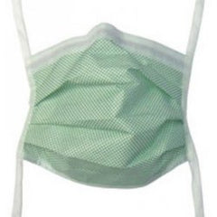 Surgical Mask FluidShield Anti-fog Foam ASTM Level 3 Tie Closure One Size Fits Most, Packaging Type- Box