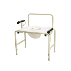 Bariatric HD Drop Arm Commode 30" and 26"