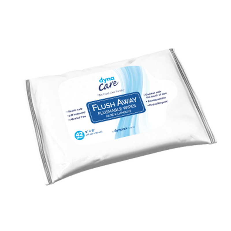 flushable personal wipe flush away junior soft pack scented 12 count packaging type case