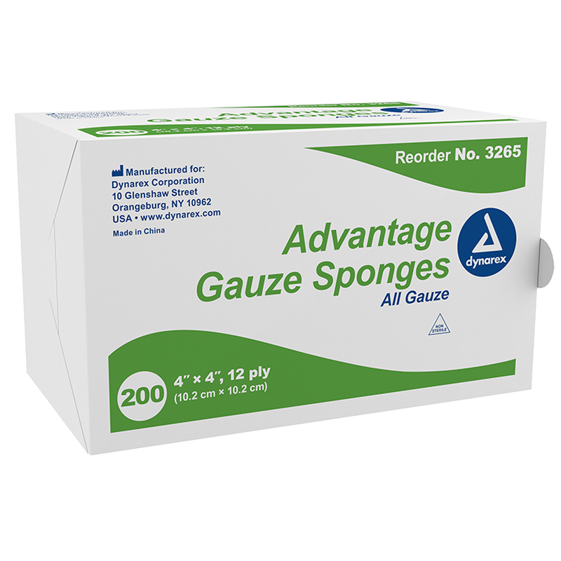Dynarex Advantage Surgical Sponges - Sterile & Non-Sterile