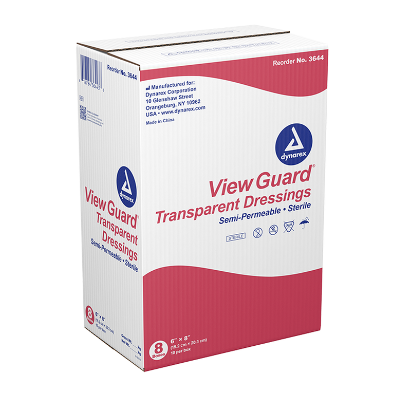 Dynarex View Guard Transparent Dressings - Sterile