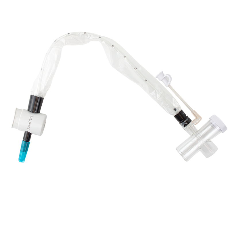 closed suction tracheal catheter w t piece 10fr