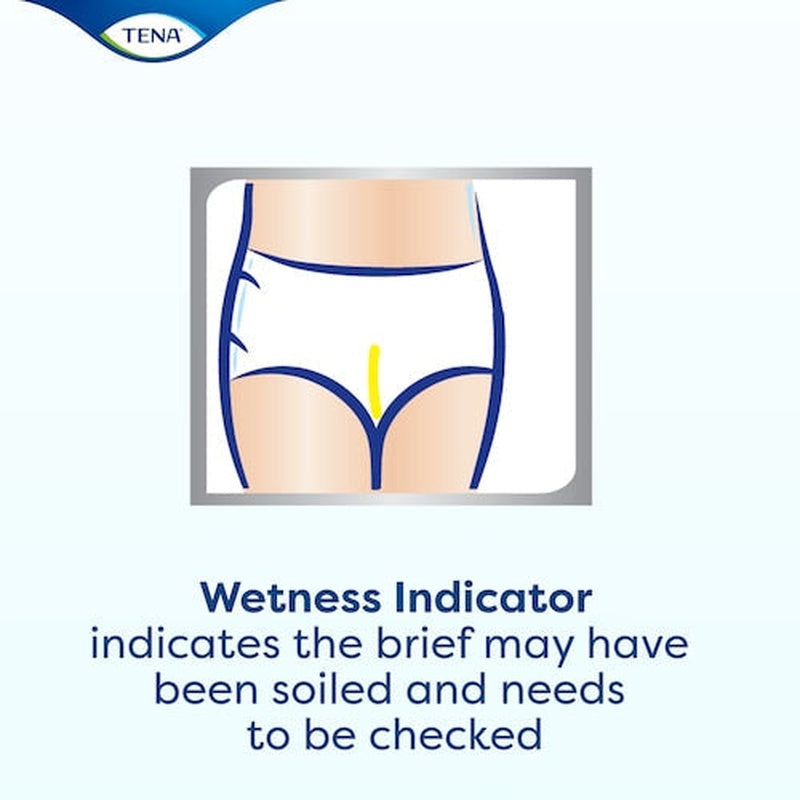 unisex adult incontinence brief tena complete care ultra medium disposable moderate absorbency packaging type case