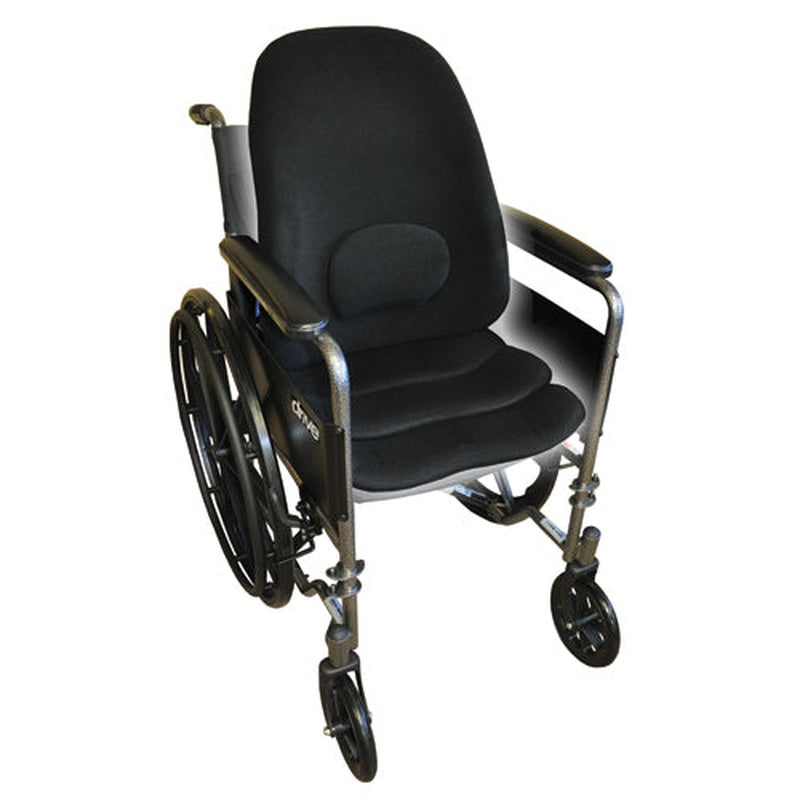 Lowback Backrest Support Obusforme Black (bagged)   All Care Store