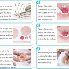 30 pcs colostomy bags disposable no leak ostomy bag comfortable stoma pouch bag non woven adults colostomy bag supplies