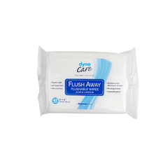 dynarex flushable wipes