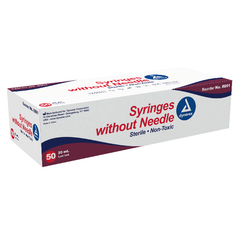 Dynarex Syringes Without Needle