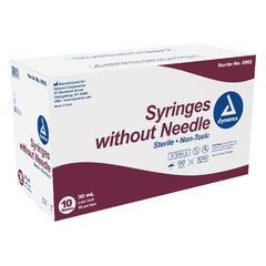 Dynarex Syringes Without Needle