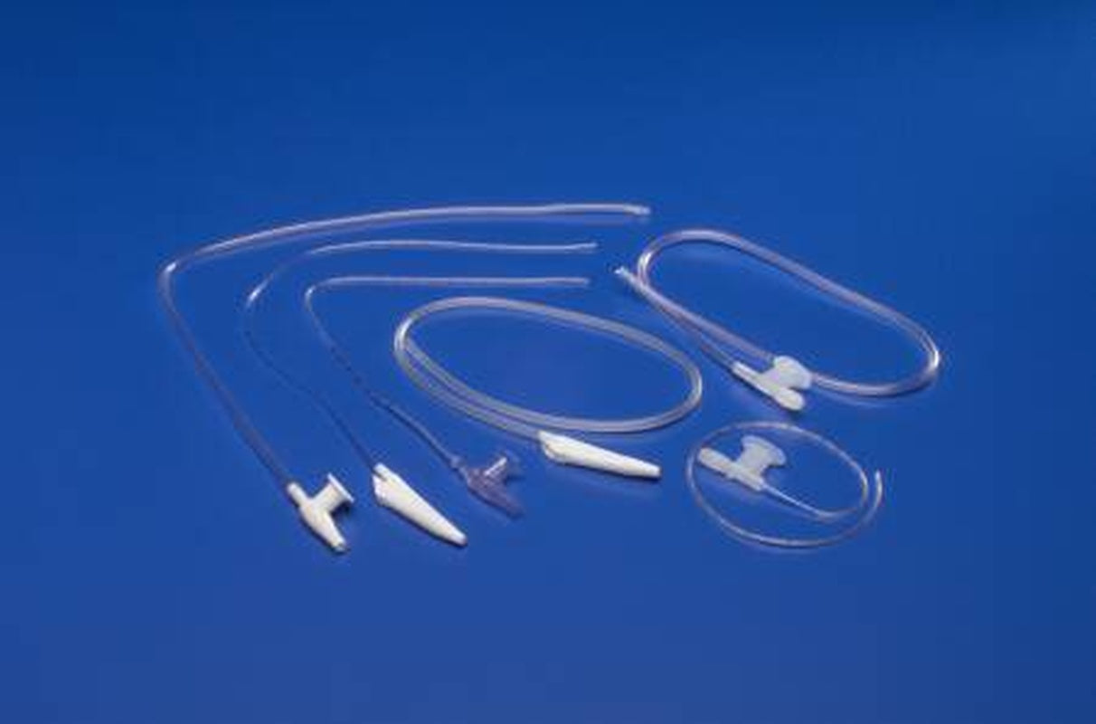 Suction Catheter Argyle DeLee Tip Open Style Chimney Control Vent 10 Fr. Sterile