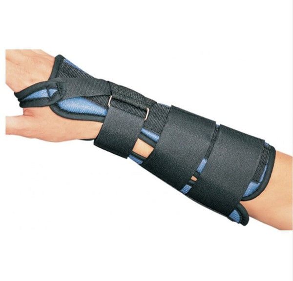 Wrist Brace ProCare Aluminum / Foam / Tricot Left Hand Black Small
