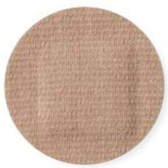 Adhesive Spot Bandage Curity 7/8 Inch Fabric Round Tan Sterile