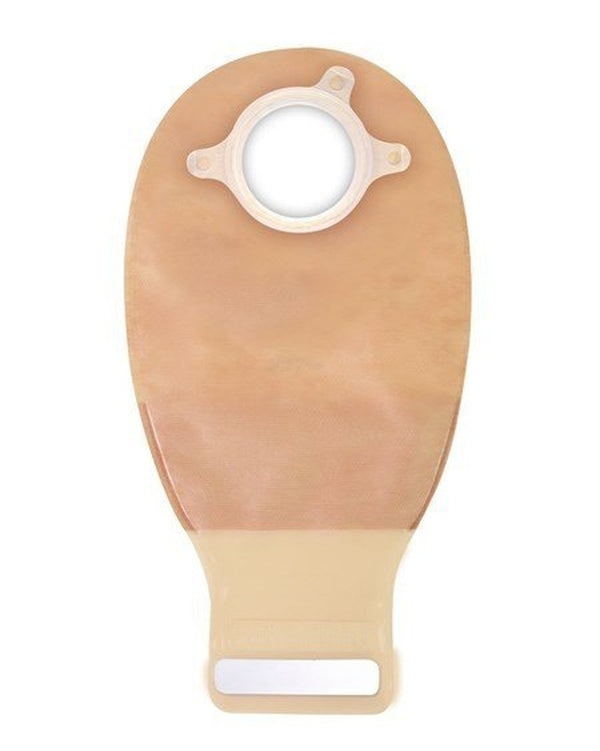 Ostomy Pouch Natura + Two Piece System 12 Inch Length Drainable