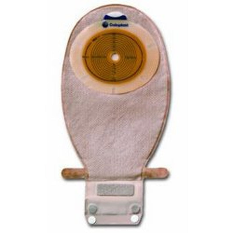 Ostomy Pouch SenSura EasiClose One Piece System 11 1/2 Inch Length, Maxi Convex Light, Pre Cut 1 Inch Stoma Drainable