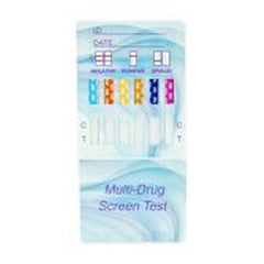 Drugs of Abuse Test Kit AMP, BZO, COC, OPI2000, THC 25 Tests CLIA Waived