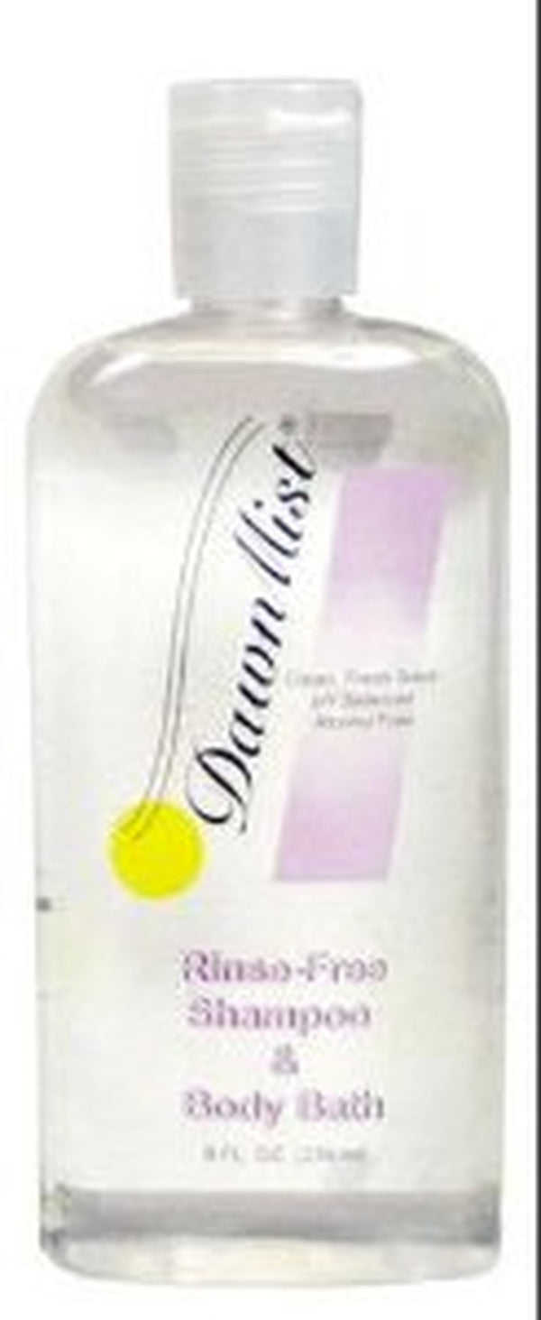 Rinse Free Shampoo and Body Wash DawnMist 8 oz. Flip Top Bottle Scented