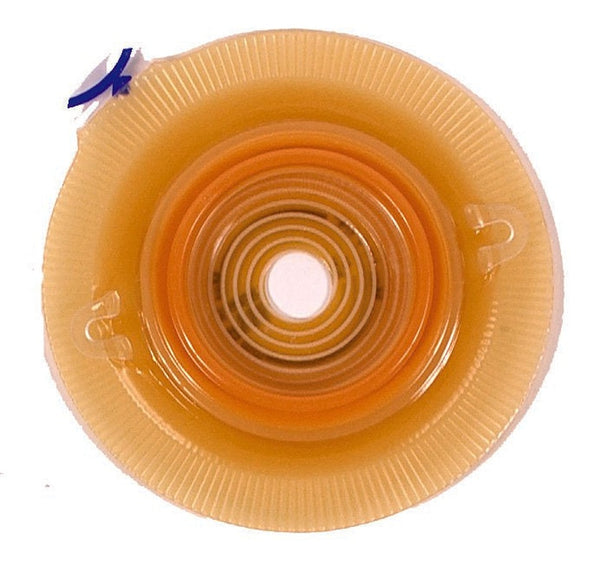 Ostomy Barrier Assura Trim to Fit, Standard Wear Pectin Based Adhesive 60 mm Flange Blue Code System Synthetic Resin 3/4 to 1 3/4 Inch Opening