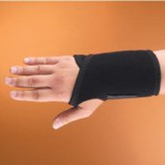 Wrist Brace Modabber Aluminum / Neoprene Left Hand Black One Size Fits Most