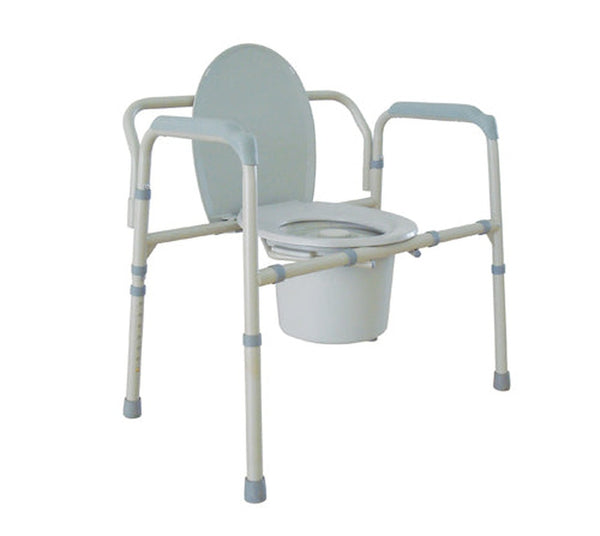 Bariatric Folding Commode 650 Lb. Capacity   All Care Store 