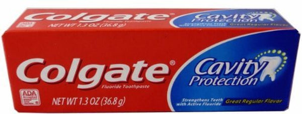Toothpaste Colgate Cavity Protection Regular Flavor 1 oz. Tube