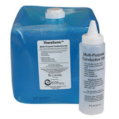 TheraSonic Ultrasound Gel, 5 Liter Container (1.3 gallon) with 8 Oz. Empty Bottle