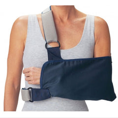 Shoulder Immobilizer Cinch Lock Medium Cotton / Poly / Foam Contact Closure Left or Right Arm