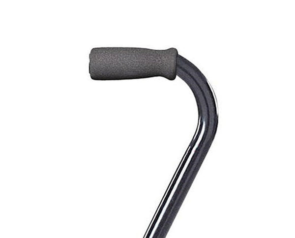 Hand Grip For Quad Cane & Offset Cane  Gray  Foam   All Care Store