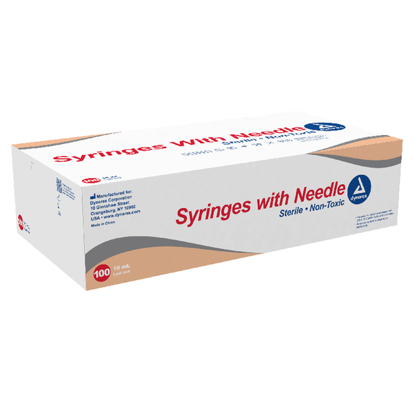 dynarex syringes with needle