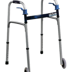 Walker Folding Trigger Release Adult With 5  Wheels  (drive)   All Care Store 