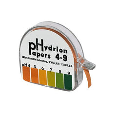 pH Paper in Dispenser Hydrion 4.0 to 9.0