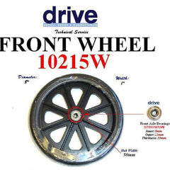 Wheel For 11053 Rollators And 10968 Wheelchairs