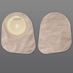 Ostomy Pouch Premier One Piece System 7 Inch Length Flat, Pre Cut 1 3/8 Inch Stoma Closed End