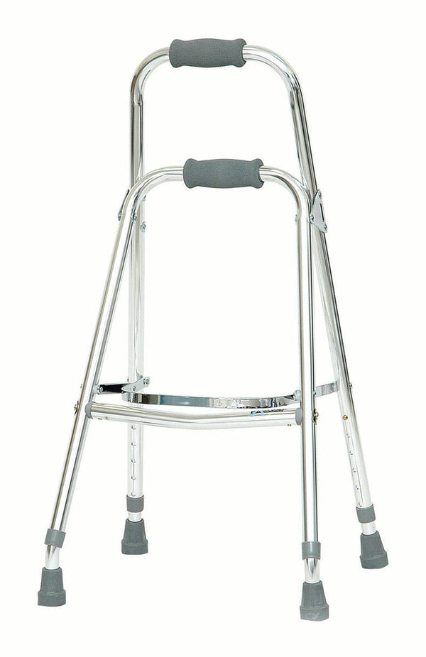 ProBasics Folding Walkcane Hemi Walker Aluminum Lightweight Height Adjustment-28.5Inch - 33.5Inch, Weight Support-250lbs, PB6055