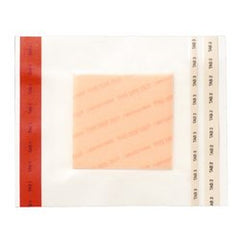 Foam Dressing PolyMem Max 5 1/4 x 5 1/4 Inch With Border Film Backing Adhesive Square Sterile