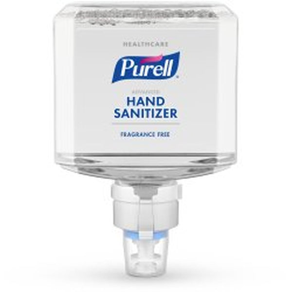 Hand Sanitizer Purell Healthcare Advanced Gentle & Free 1,200 mL Ethyl Alcohol Foaming Dispenser Refill Bottle