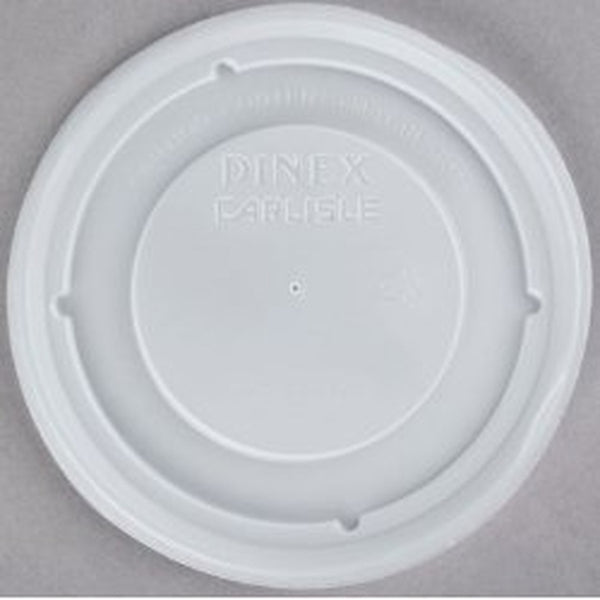 Bowl Lid Dinex Translucent Polystyrene Disposable