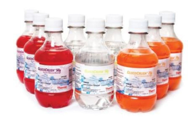 Glucose Tolerance Beverage GlucoCrush Lemon Lime 50 Gram Pregnant Women 10 oz. per Bottle