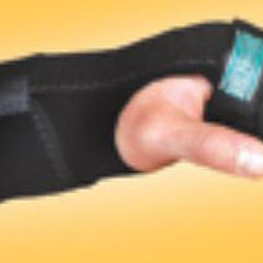 Hand / Finger Brace TKO Standard Neoprene / Nylon / UBL Left Hand Black One Size Fits Most