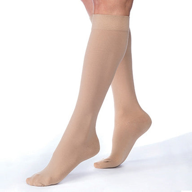 Jobst Relief 15 20 Knee hi Beige Large Full Calf C/t   All Care Store 