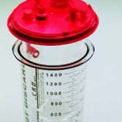 Suction Canister Liner Medi Vac CRD 3000 mL Sealing Lid