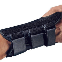 Wrist Brace ProCare ComfortFORM Aluminum / Foam / Spandex / Plastic Right Hand Black X Large