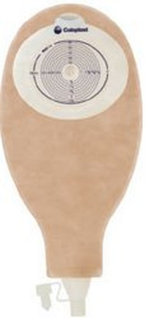 Ostomy Pouch SenSura One Piece System 12 1/2 Inch Length Flat, Trim to Fit 3/8 to 3 Inch Stoma Drainable