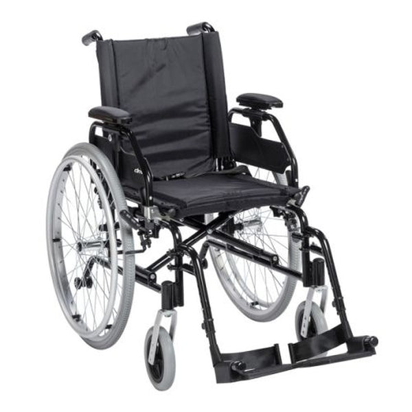 Drive Medical drive™ Lynx Wheelchair with Flip-back Padded Height Adjustable Desk Arms and Elevating Leg rest ,275 lbs Weight Capacity  ,K518FBADDAELR